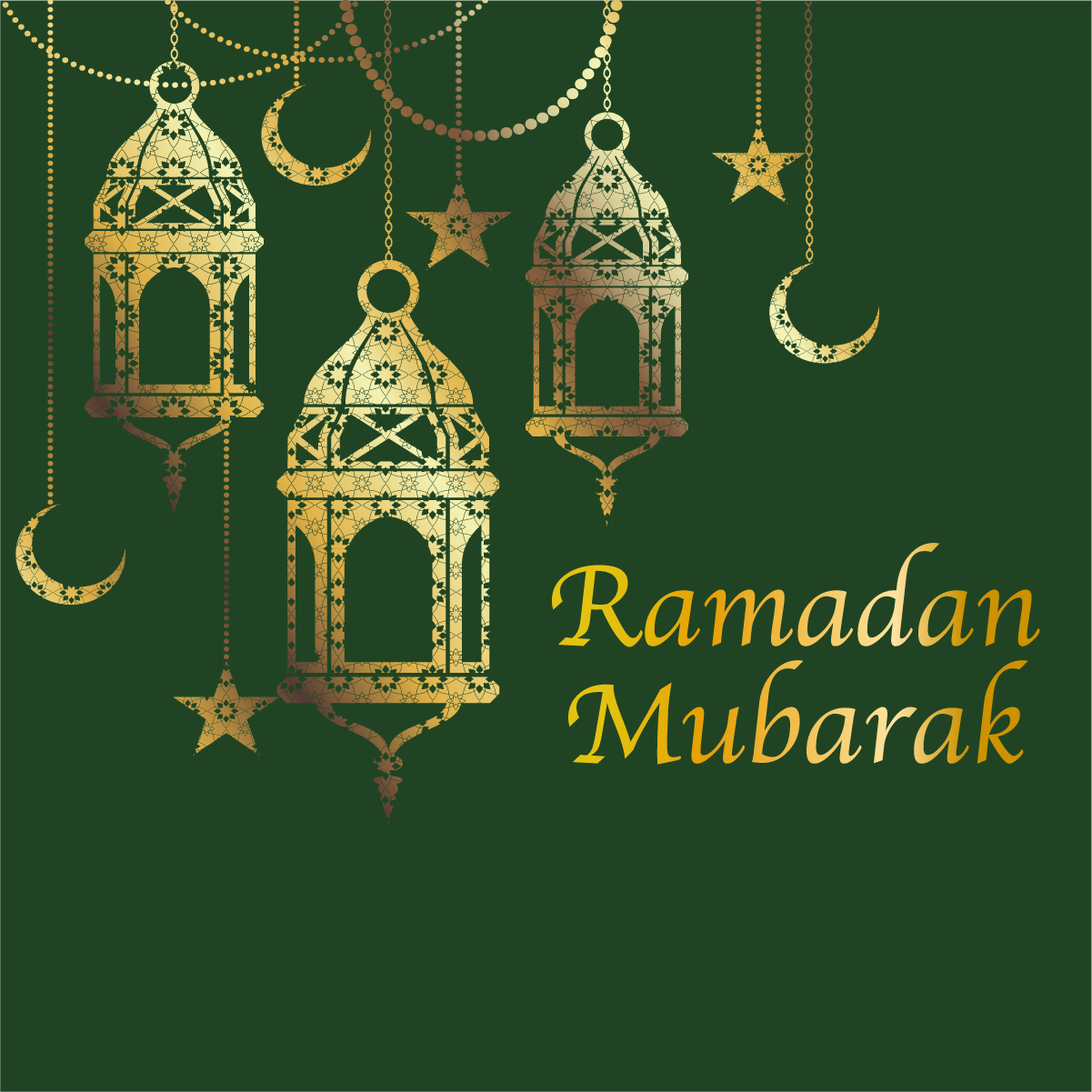 Ramadan Mubarak and Ramadan Kareem